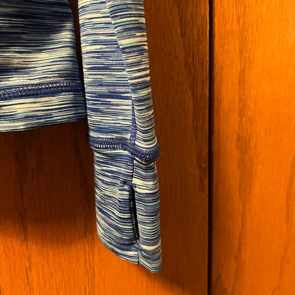 Zella Girls Lightweight Blue and Gray Jacket - Picture 2 of 4